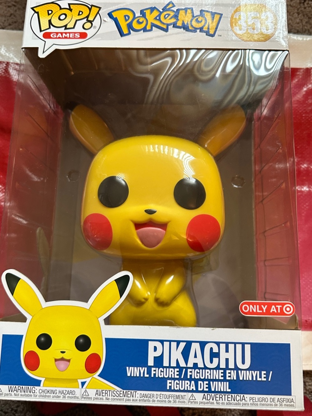 Funko Jumbo Pikachu Yellow Vinyl POP! Figure - Target Exclusive